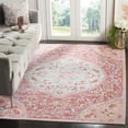 thumbnail image 4 of SAFAVIEH Windsor Annora Transitional Area Rug, Rose/Seafoam, 5' x 7', 4 of 7