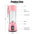 thumbnail image 2 of TETSELF 380ml Mini Blender Portable Juicer Cup USB Rechargeable Fruit Smoothies Mixer, 2 of 7