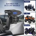 thumbnail image 4 of Motorcycle Phone Charger Dual USB A/C Quick Charge 3.0 Motorcycle USB Charger Intelligent Power Outage, 4 of 8