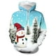 thumbnail image 4 of Suéter de cuello redondo con estampado 3D de manga larga para hombres y mujeres Suéter con capucha informal con elementos navideños Pompotops  FGAJ18375, 4 of 7
