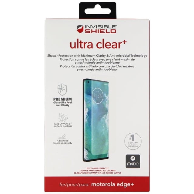 Protector de pantalla InvisibleShield Ultra Clear+ para Motorola