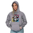 thumbnail image 4 of Betty Boop Classic Strong Cutie Hoodie Sweatshirt Women Brisco Brands S, 4 of 6
