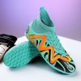 thumbnail image 3 of Zapatillas de fútbol profesionales para hombre, Botines altos transpirables para entrenamiento deportivo en interiores, botas de fútbol para hierba, cómodas y antideslizantes, 3 of 5
