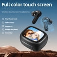 thumbnail image 4 of Wireless Earbuds, ENC Noise Cancelling Ear Buds with Smart Touchscreen Case, Bluetooth Headphones for Sports & Working, White, 4 of 6