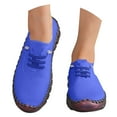 thumbnail image 3 of XIMIN Women Leather Soft Bottom Beef Tendon Loafers Slip-on Orthopedic Shoes Walking Arch Support Sneakers Low Top Lightweight Breathable Running Shoes Comfortable Sneakers, 3 of 8