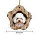 thumbnail image 2 of Pendiente de Árbol de Navidad, Adornación de Hogar, Collar de Árbol de Navidad, Acrílico, Durable, para Salón, para Estudio, Metal, Pequeño, para Dormitorio, 2 of 8