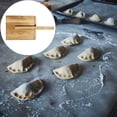 thumbnail image 4 of Herramienta de madera para prensar masa, para empanadas, pizzas, calzones, manual, casera, para hornear Cuadrado, 4 of 8