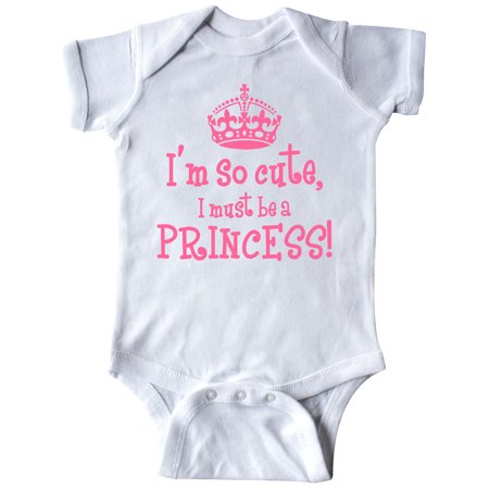 

Inktastic So Cute Princess Gift Baby Girl Bodysuit