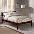 thumbnail image 1 of Orlando Full Solid Wood Platform Bed in Walnut, 1 of 9