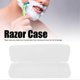 thumbnail image 2 of Portable Transparent Breathable Manual Razor Travel Case with Handle Storage and Protection Box, 2 of 2