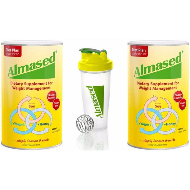 Almased High Quality NonGMO with Soy, Yogurt and Honey, Protein Powder