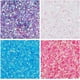 thumbnail image 1 of 80 g, 4 colores, cuentas crujientes Bingsu, cuentas de tubo de paja iridiscentes suaves, cuentas de plástico con purpurina 3D, surtido de microperlas de slime crujientes, suministros, 1 color/bolsa, 1 of 6