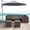 Brown+Gray + Cotton + Polyester + Steel + Wicker+1, variant on ZHICHUN Set of 2 Outdoor Patio Ottoman Cubes Wicker Multifunctional Footrest Seat with Removable Cushions for Garden Poolside and Backyard
