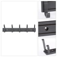 thumbnail image 3 of Unique Bargains 1 Pack Coat Rack Wall Mount Solid Coat Hook for Hanging with 5 Hooks Gray, 3 of 7