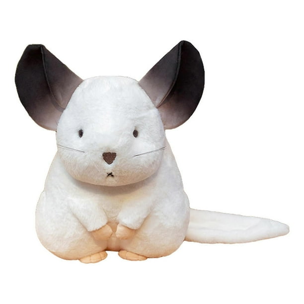 Stuffed Animal Gift Plush Hamster Toy Toddler Gifts for Girls Aged 3, 4, 5, 6, 7, 8 Yrs Olds 25cm 35cm 55cm White 25cm