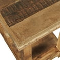 thumbnail image 6 of Reclamation Rustic Reclaimed Solid Wood Chairside End Table with Storage Shelf, 6 of 8