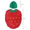 thumbnail image 2 of Disfraz de fruta Yinane Fresa con sombrero, 2 of 8