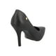 thumbnail image 3 of Zapatillas Mujer Formales Mate Tacones Vizzano Cómodas negro 22, 3 of 5