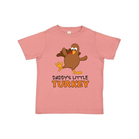 

Inktastic Daddy s Little Turkey Gift Toddler Boy or Toddler Girl T-Shirt