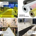 thumbnail image 4 of Efavormart 3ft X 50ft Glitter Wedding Aisle Runner, Non-woven Carpet Runners - Blush - Rose Gold - Perfect for Wedding Ceremony, Party, Event, Bridal Shower, Banquet, and Restaurant Decorations, 4 of 11