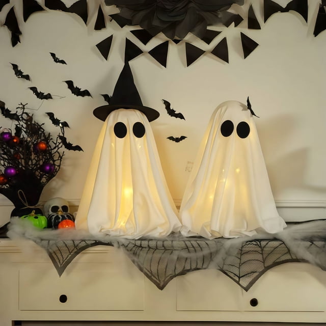Lámpara Fantasma Led para Crear Un Ambiente Mágico | Luz Fantasma Inteligente Controlada Por App | Fabricada En Abs Resistente Al Agua | Decoración Embrujada Portátil y Manos Libres
