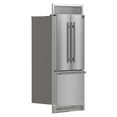 thumbnail image 3 of Forno Gallipoli 30-Inch French Door Refrigerator, 17.5 cu.ft Capacity, Decorative Grill, 34-Inch Width, Stainless Steel, No Frost Technology, Energy Efficient, 3 of 4
