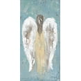 thumbnail image 2 of Reynolds, Jade 14x24 Black Ornate Wood Framed with Double Matting Museum Art Print Titled - Fairy Angel II, 2 of 4