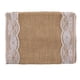thumbnail image 3 of Cinta De Arpillera, Cinta De Arpillera De Navidad Natural Rústico Suave Cómodo Corte De Bricolaje Para Decoración De Navidad Para Coser Para Bordar OTVIAP Burlap Ribbon, 3 of 8