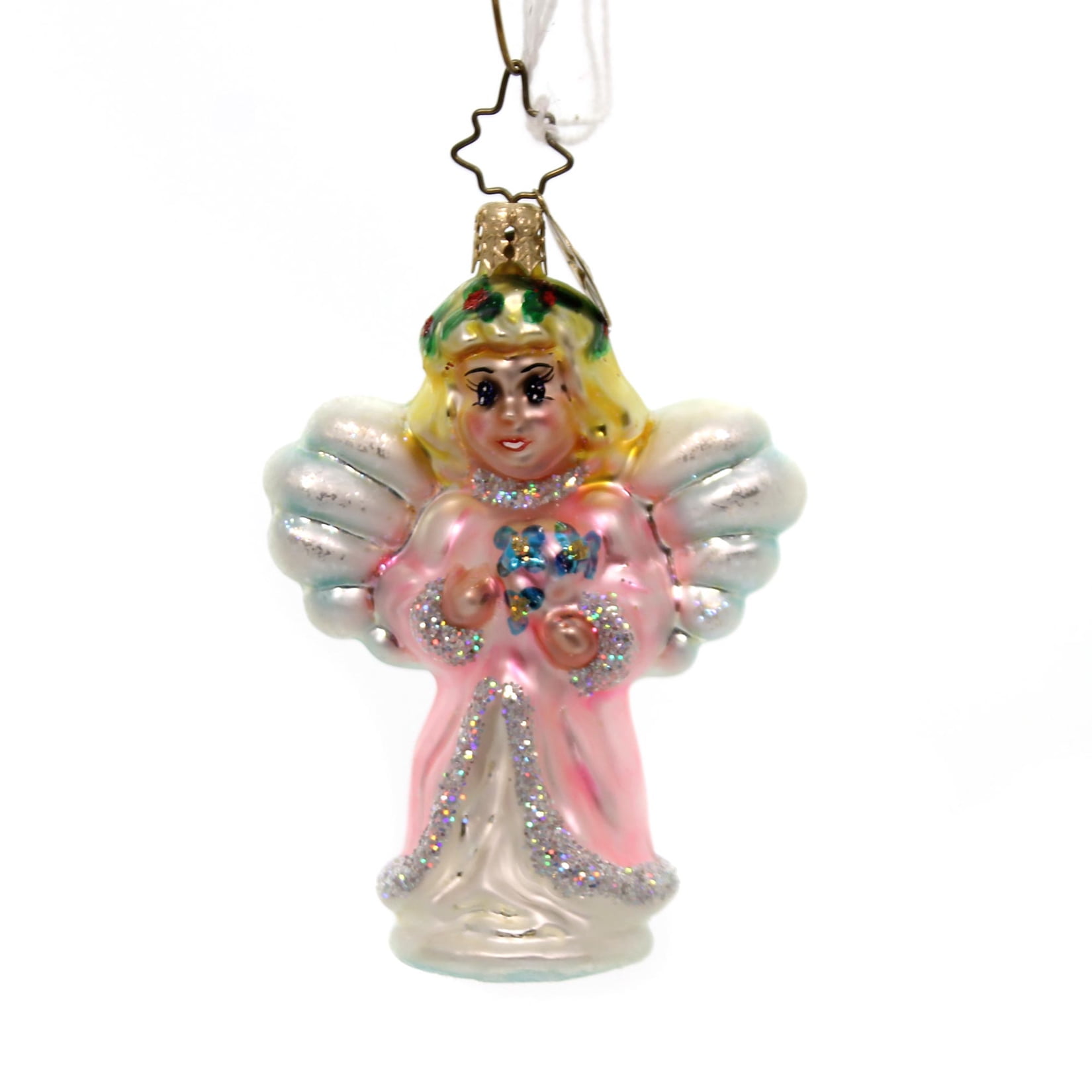 Christopher Radko ANGEL BOUQUET GEM Ornament Christmas Religious 02