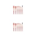 thumbnail image 1 of Minnieouse 8 Pieces/Set Facial Makeup Brush Eye Eyebrow Portable Blush Up Tools Shadow Foundation Cosmetics Brushes Powder Make 2piezas, 1 of 6