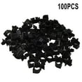 thumbnail image 1 of 100pcs Car Wiring Harness Fastener Auto Wire Cable Fixed Clip Tie Wrap Clamp Kit, 1 of 12