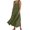 Army Green, variant on Tumotour Linen Dresses for Women Sleeveless Long Dress Tank Sundress Round Neck Summer Casual Tshirt Dress Flowy Beach Sundress with pockets