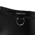 thumbnail image 4 of Pantalones Cortos de material cuero para Hombre con de Tiro Bajo, Ropa de Club, Baúl Elástico, Bóxer Negro (tamaño 4), 4 of 8