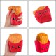 thumbnail image 3 of Lindos juguetes blandos y esponjosos kawaii de simulación de hamburguesas, papas fritas, helados, juguete de crecimiento lento para niños y adultos, alivia el estrés y la ansiedad, decoración., 3 of 4