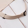 thumbnail image 2 of 100% Canvas Cotton Adjustable Apron Bib with Twin Pocket | Natural | For Cooking Kitchen BBQ Chef Crafts | 26" x 31" Large Size - 6 Colors Available, 2 of 3