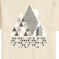 thumbnail image 3 of Instant Message - Geometric Triangles  - Men's Short Sleeve Graphic T-Shirt, 3 of 6