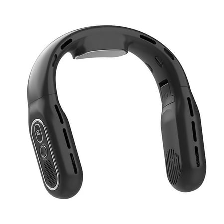 

ufehgfjh Clearance 2024 New Portable Neck Hanging Fan USB Outdoor Silent Sports High Wind Power Bladeless Small Fan Headphone Design Leafless Summer Sports Fans for student Weekly Deals
