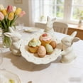 thumbnail image 5 of Adorable Bunny Ceramic Tray, Easter Decorative Dessert Stand & Snack Platter for Spring Table Decor, 5 of 8