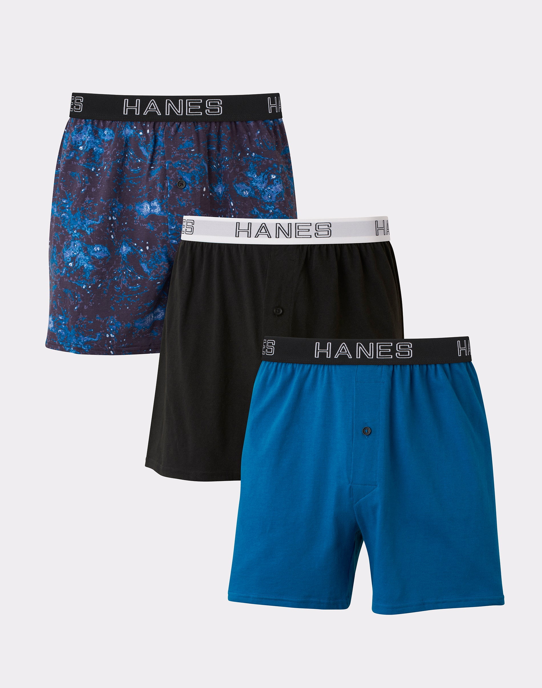 Hanes Premium Men's 4pk Knit Boxers Various Colors Medium, 50% OFF