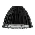 thumbnail image 4 of ANINEO Women Petticoat 2 Adjustable Hoop Skirt Lace Short Lolita Vintage Gothic Underskirt For Party Dress Clothes, 4 of 4