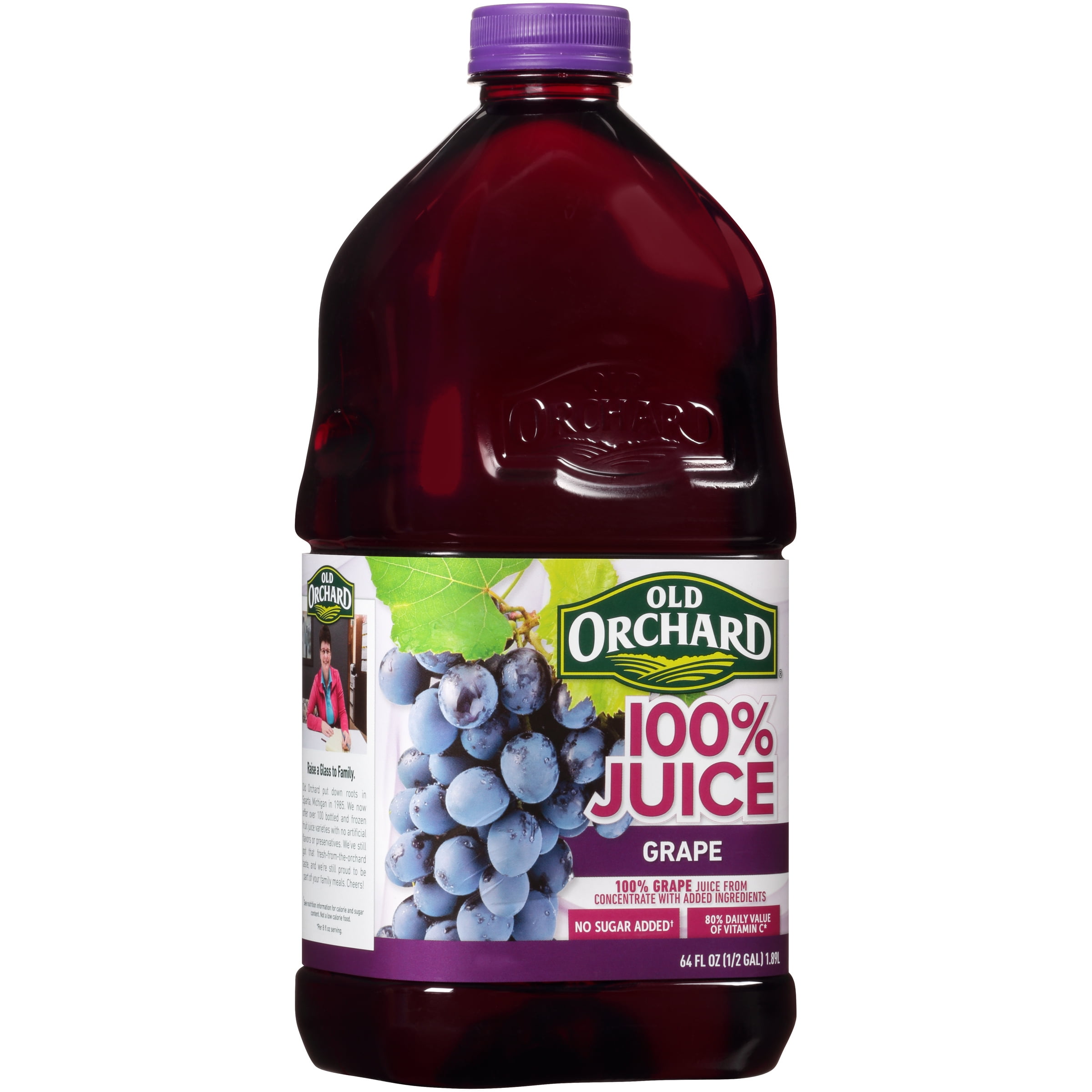 Old Orchard® Grape 100% Juice 64 fl. oz. Bottle - Walmart.com