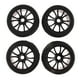 thumbnail image 1 of 4x Llantas y Neumáticos Ruedas 17 mm Hub Color Negro Accesorios para 1:8 RC Coche Vehículo Todoterreno HSP HPI, 1 of 9