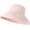 Light Pink, variant on CoCopeaunts Classic Wide Brim Bucket Hat Women Summer Outdoor Travel Fisherman Hat Ladies Casual Sun Protection Beach Hats
