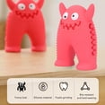 thumbnail image 4 of Dog Chew Toy Silicone Bite  Teeth Grinding Sound Making Pet Teething Biting Toy, 4 of 8