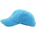 thumbnail image 2 of Washed Solid Vintage Distressed Cotton Dad Hat Adjustable Baseball Cap Polo Style, 2 of 4