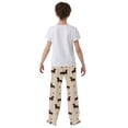 thumbnail image 3 of Sausage Dog Pajama Pants Soft and Lightweight Elastic Waistband Pajama Pants, 3 of 8