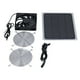 thumbnail image 5 of Ventilador Solar, House de Pollo Solar Fan Energy Ahorrando 6W Eco Amable Impermeable Para Aire Libre, 5 of 7