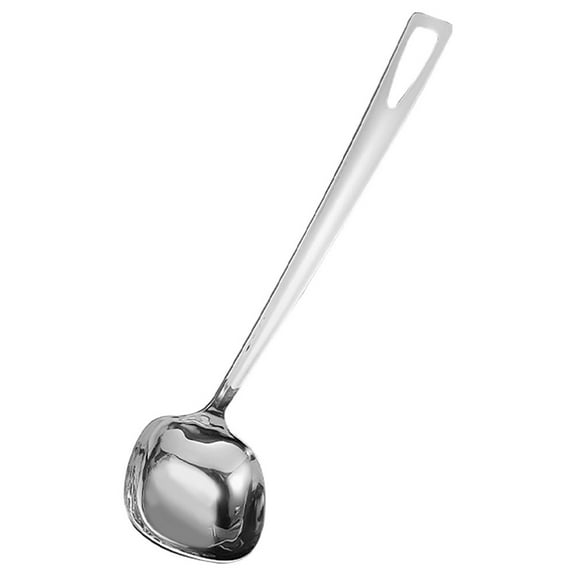 Masteelf Stainless Steel Soup Ladle Set for Cooking, Stirring, Serving, and Portioning Soups at Home or Restaurant Use