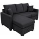 thumbnail image 5 of Sala Esquinera El Bazar Store Denver Gris Oxford 200x140 cm Lado derecho e Izquierdo Lino nacional Sofa, 5 of 10