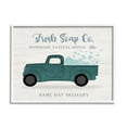 thumbnail image 4 of Stupell Industries Fresh Soap Co. Vintage Green Truck Bath Bubbles, 14 x 11, Design by Natalie Carpentieri, 4 of 5